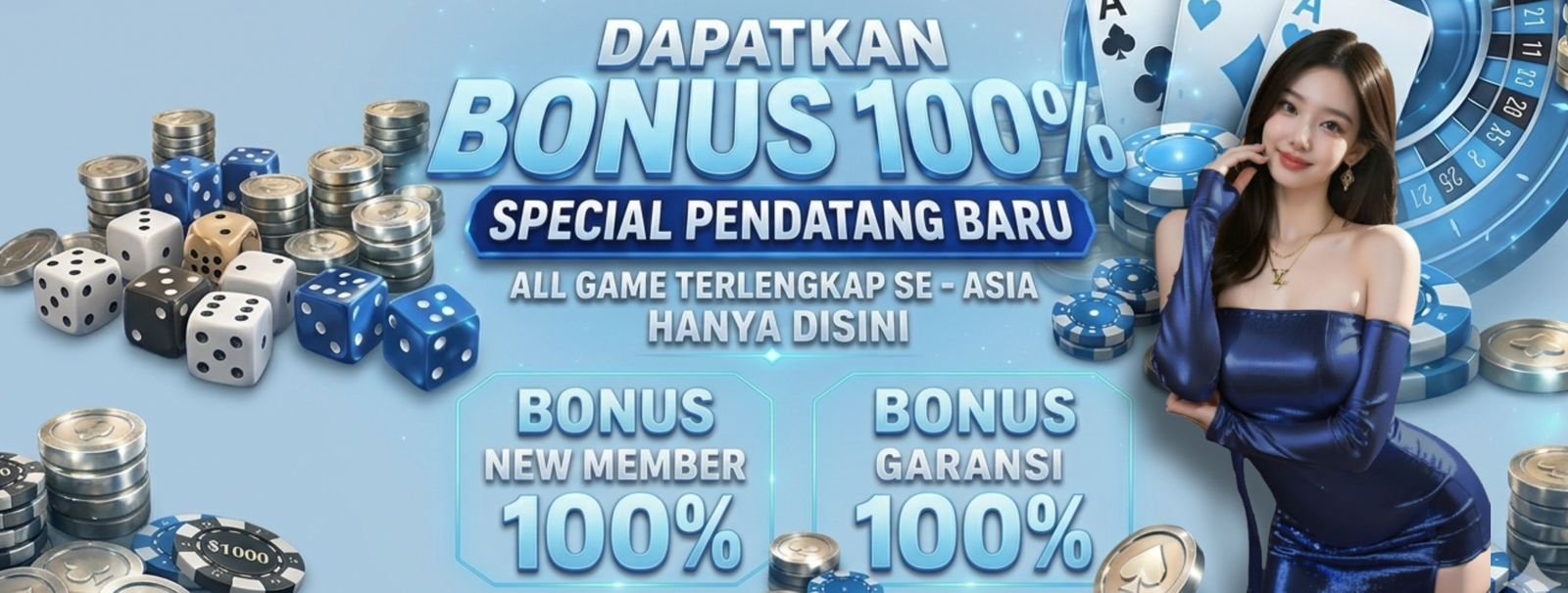 Bonus  New Member 100%